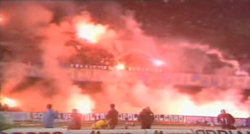 L'entusiasmo del San Paolo